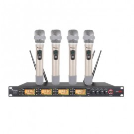 Sistema de micrófono inalámbrico Soundtrack STW-4000HH Frecuencias Variables UHF