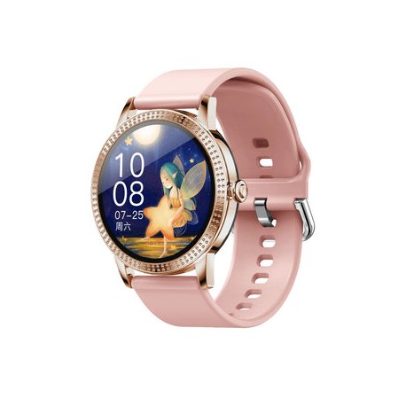 Smartwatch Sync Ray SR-SW21+ para Dama/Rosa/BT/Sensor HR