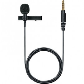 Micrófono Omnidireccional SHURE MVL-3.5MM Solapa Grabación en Campo