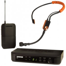 Micrófono inalámbrico SHURE BLX14-SM31 de diadema Repelente al sudor Cardioide