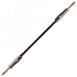 Cable para instrumentos XSS SC114 Negro-Rojo/6.3 a 6.3/3M